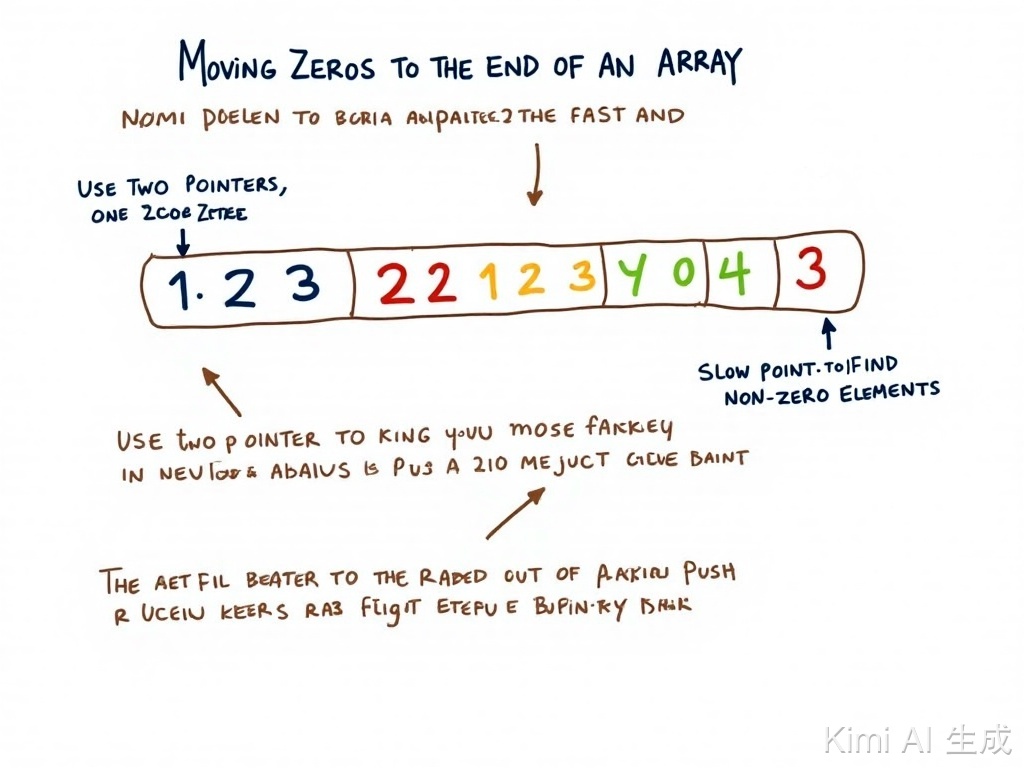 【力扣283】移动零