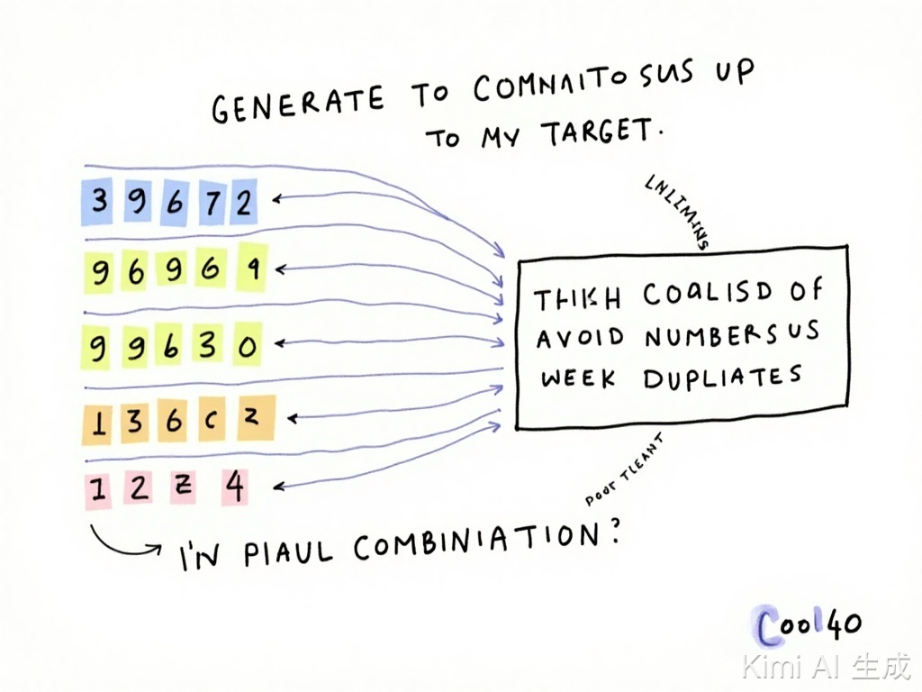 【力扣40】组合总和II