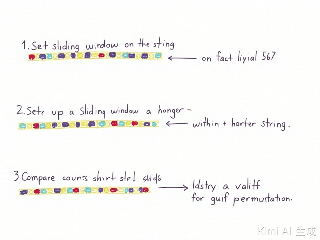 【力扣567】字符串的排列