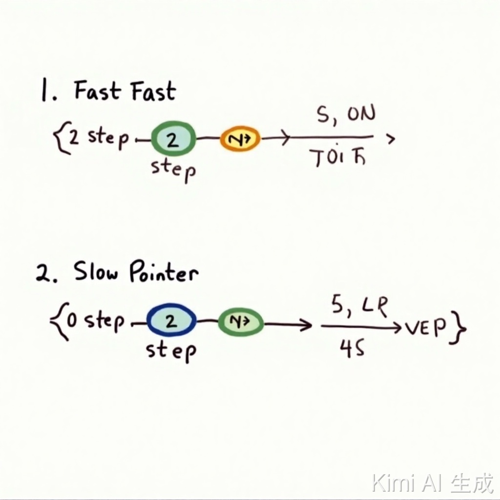 【力扣876】链表的中间节点