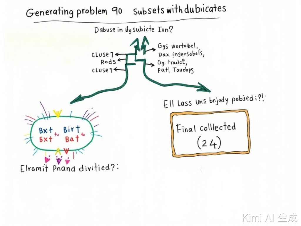 【力扣90】子集II